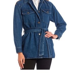 Antonio Melani Denim Shacket size small